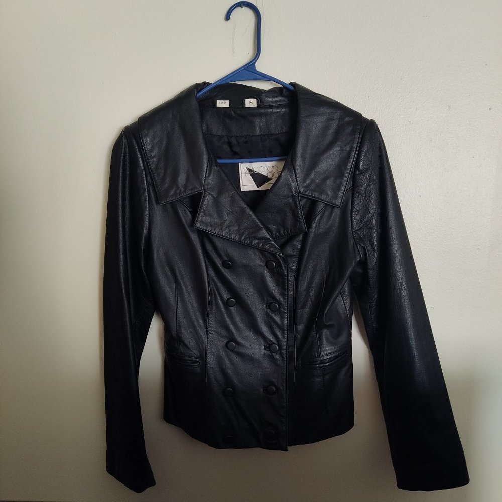 Yucatan Bay vintage leather jacket